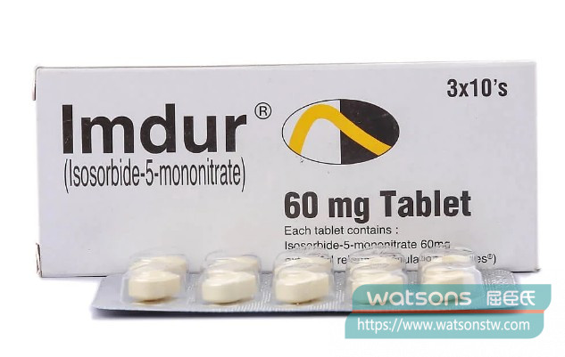 硝酸鹽類藥物（Nitroglycerin、Imdur 等）