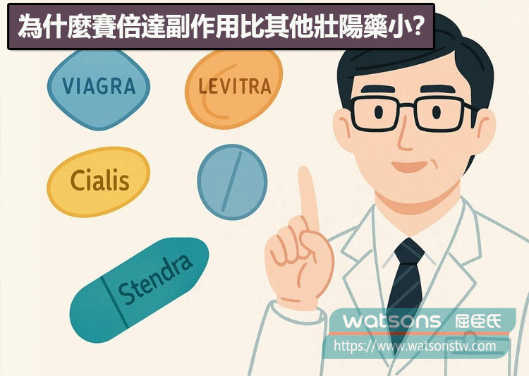 為什麼賽倍達副作用比其他壯陽藥小？